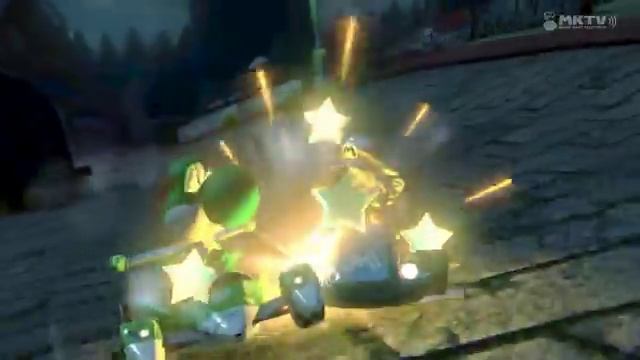 Wii U - Mario Kart 8 - Manoir trempé смотреть онлайн