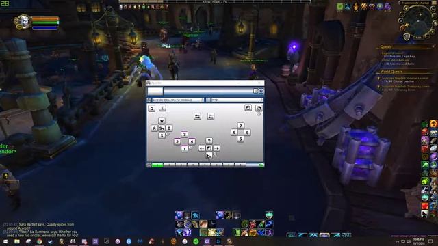 This is Xpadder running WOW смотреть онлайн
