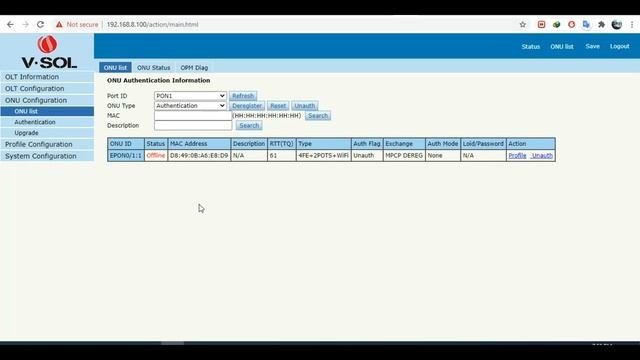 VSOL OLT MAC Authentication of ONU | VSOL Tutorial Urdu || iT Info смотреть онлайн