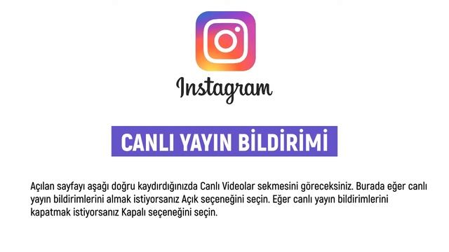 İnstagram Canlı Yayın Bildirimleri Açma ve Kapatma - Bildirim Gelmiyor Hatası смотреть онлайн