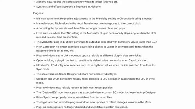Logic Pro 10.6 Release Notes смотреть онлайн
