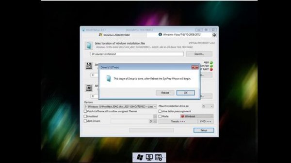 How to install windows 10 with WinNTSetup