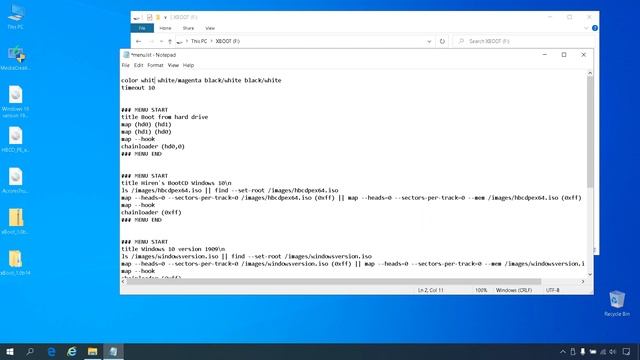 Hot to change color to GRUB in Xboot menu смотреть онлайн