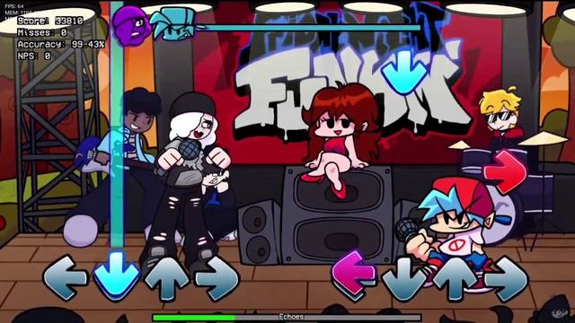 Friday Night Funkin: Starlight Mayhem Mod! | Full week on Hard! | PERFECT! смотреть онлайн