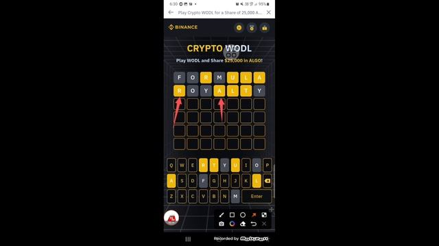 Binance Wodl New 7 Letter Words Answer | Binance Wodl Game All New Complete Answer Today 12-09-2022 смотреть онлайн