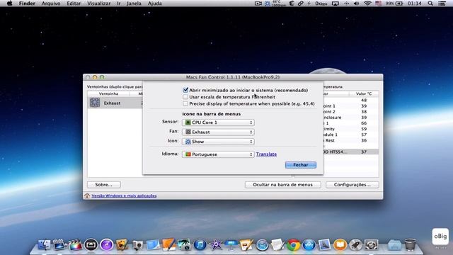 Macs Fan Control veja a temperatura do Mac • oBig.com.br смотреть онлайн