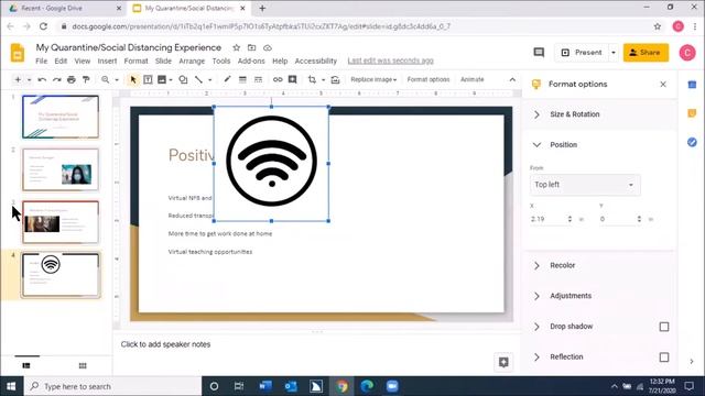 Google Slides placing images with screen reader by Campbell смотреть онлайн