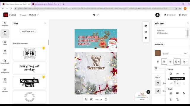 Adobe Creative Cloud Express - Create Invite / Animated Flyer смотреть онлайн