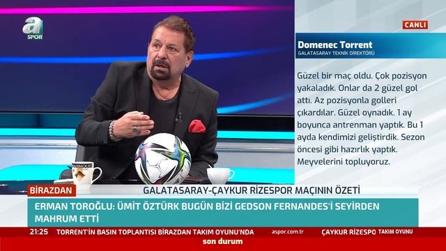Galatasaray 4-2 Çaykur Rizespor Erman Toroğlu Maç Sonu Yorumu / A Spor / Takım Oyunu / 27.02.2022 смотреть онлайн