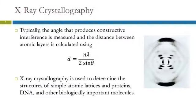 12.2 X-ray Crystallography смотреть онлайн