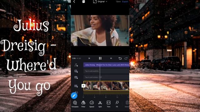 How To Add Music On VN Video Editor (Vn Editing) смотреть онлайн