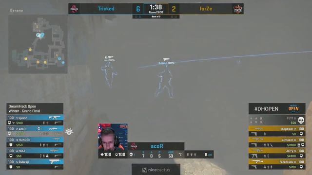 Tricked vs forZe - BO3 - Inferno - Semifinal - DreamHack Open - Winter 2019 смотреть онлайн