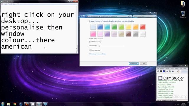 Glass Window Tutorial - Windows 7 HD смотреть онлайн