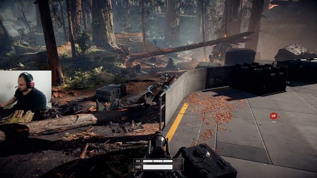 Defend the second Death Star shield generator |Battlefront 2 Campaign Mission 1 смотреть онлайн