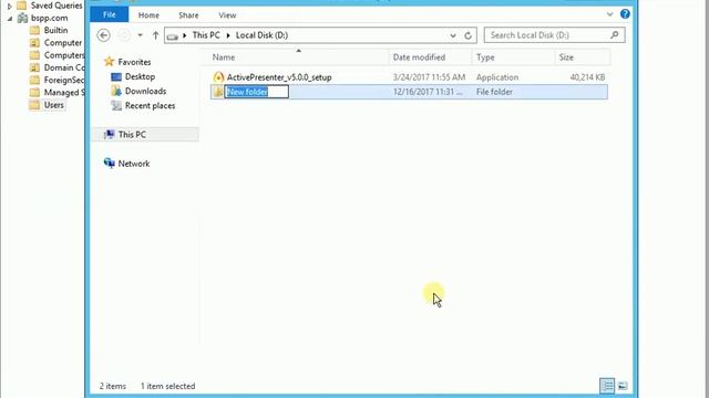 How To Create Map Drive for Domain User in Windows Server 2012 r2 смотреть онлайн