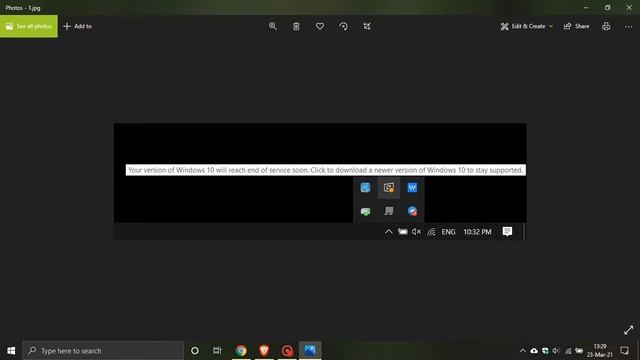 Microsoft is warning Windows 10 v1909 users end of service is coming soon смотреть онлайн