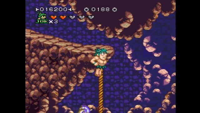 【SNES】 Joe & Mac 3—SNES classic game Full play through смотреть онлайн