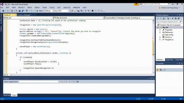 [C# Winforms] Create your own Siri! смотреть онлайн