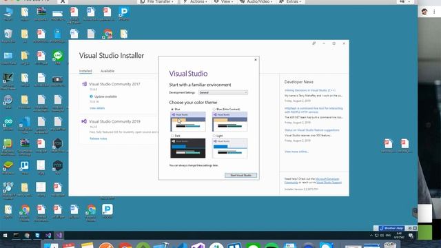 Xamarin Dev : Installing Xamarin in Visual Studio 2019 for windows смотреть онлайн