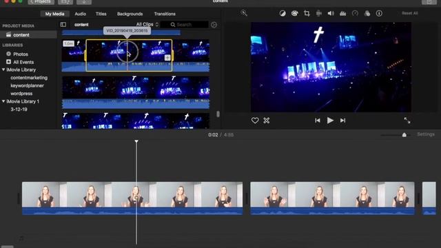 How to Select a Range in iMovie смотреть онлайн
