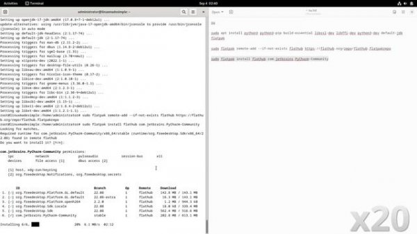 How to install PyCharm Community on Debian 12