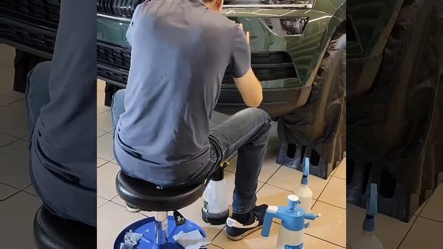 Оклейка бампера Skoda Karoq 2021 смотреть онлайн