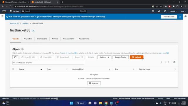 #7 How to Store and Retrieve a File with Amazon S3 | AWS Hands-on Tutorials #aws #awstraining смотреть онлайн