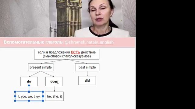 Вспомогательные глаголы в английском языке