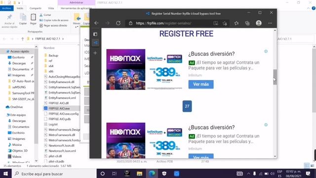 FRPFILE AIO V2.7😎🥳✅BYPASS GRATIS🥳✅😎NOTIFICACIONES, ICLOUD, SIRI AND FACETIME✅🥳