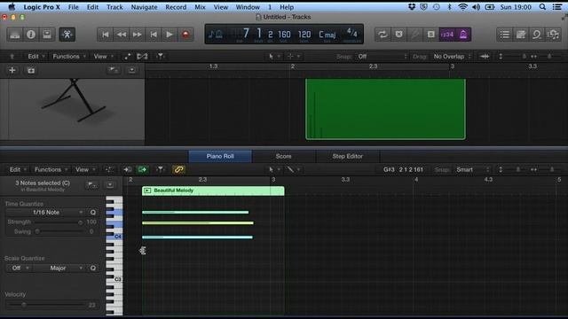 Logic Pro X MIDI Tutorial 8 - Snap смотреть онлайн