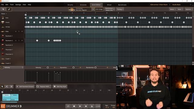 EZdrummer 3 - STOP Humanizing Your Midi... Right now! Don't do it anymore | Grid Editor смотреть онлайн