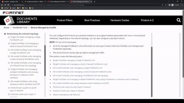 Manage FortiSwitch with FortiGate, FortiOS 7.0 смотреть онлайн
