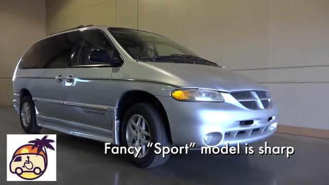 2000 Dodge Caravan wheelchair van смотреть онлайн