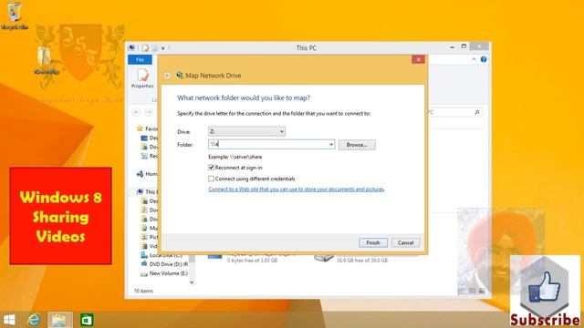 ✅ Windows 8.1 map a network drive смотреть онлайн