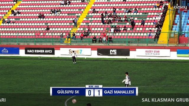 GÜLSUYU SK - GAZİMAHALLESİ SK | SAL KLASMAN ( PLAY-OFF ) смотреть онлайн