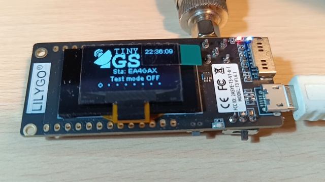 Probando TTGO LORA v2.1_1.6 Proyecto https://tinygs.com/ смотреть онлайн