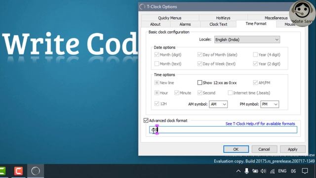 Change the way you display Date & Time in Windows Taskbar with T-Clock смотреть онлайн