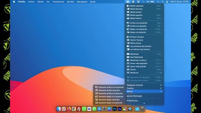 como ajustar el tamaño y posicion de ventanas en macOS | Rectangle смотреть онлайн