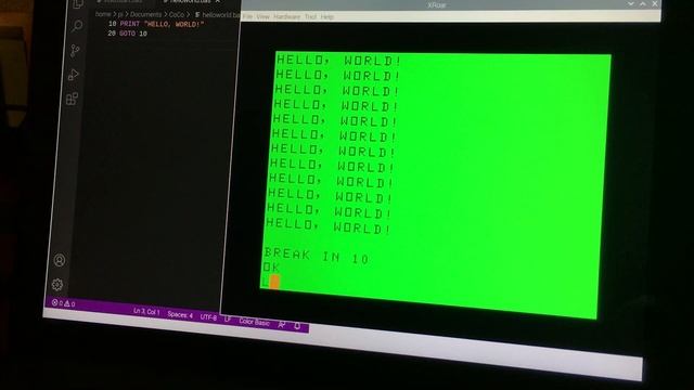 Color BASIC, XROAR and cross development. #septandy смотреть онлайн