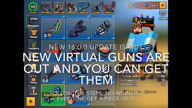 Update 16.0.0 ICloud Account| PIXELGUN3D смотреть онлайн