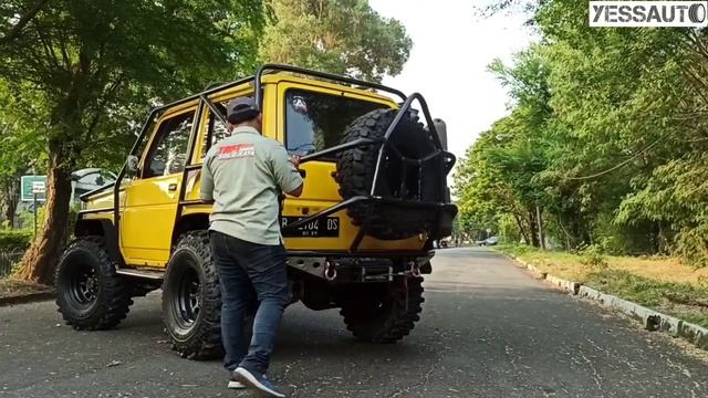 Review Daihatsu Taft Rugger TURBO || Taft F70 Modifikasi Offroad Extreme #CARVLOG INDONESIA
