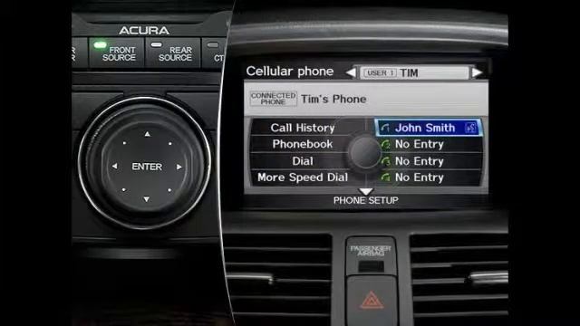 Bluetooth® HandsFreeLink® 2012 Acura MDX3 смотреть онлайн