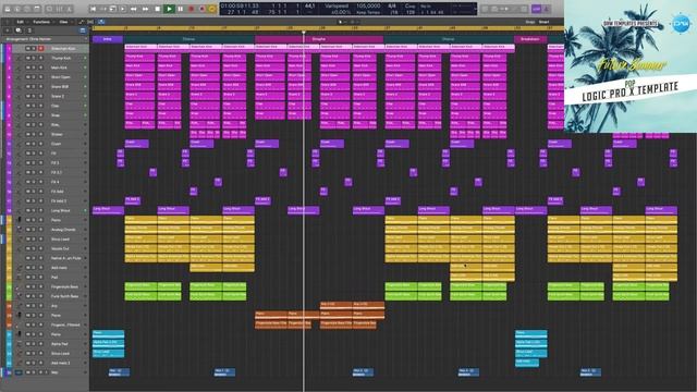 Pop Logic X Pro Template Future Summer #Logicproxtemplate #Logicprox #Logicpro #Apple #DAW смотреть онлайн
