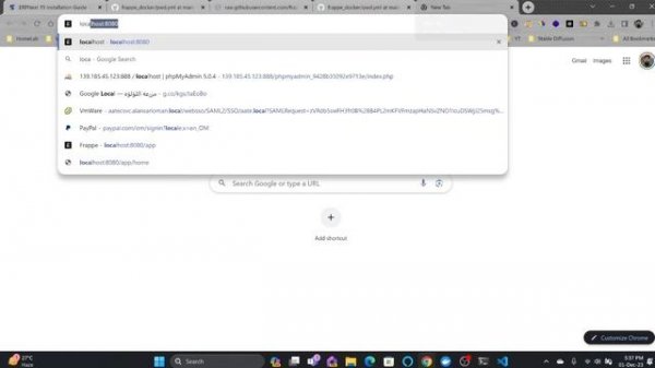 ERPNext Docker Installation Windows and Linux