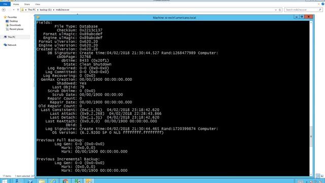 Exchange 2013 Recovery Database Demo смотреть онлайн