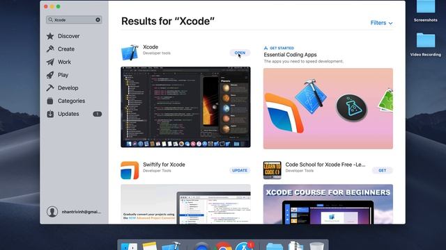 Installing Xcode 10 on MacOS Mojave смотреть онлайн