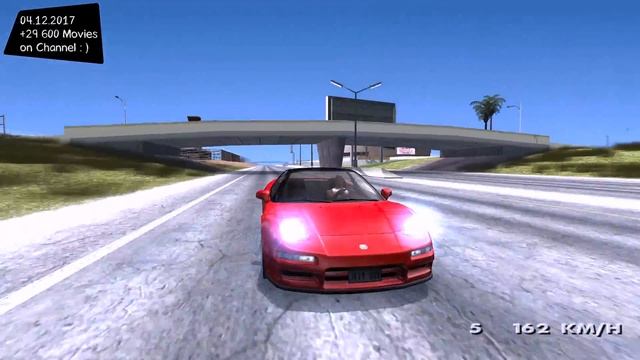 Acura NSX Grand Theft Auto San Andreas GTA SA MOD _REVIEW смотреть онлайн