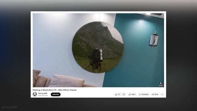 Tracking Building Drone Footage using Mocha in After Effects смотреть онлайн