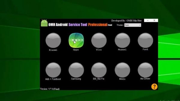 New OMH Android Service Tool Pro  Final V7.0 2024  |  Qualcomm and Mediatek Android Repair Tool