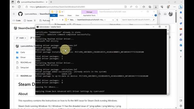 Steam Deck Tutorial - unlocked Wi-Fi driver for Windows for stability and improved performance смотреть онлайн
